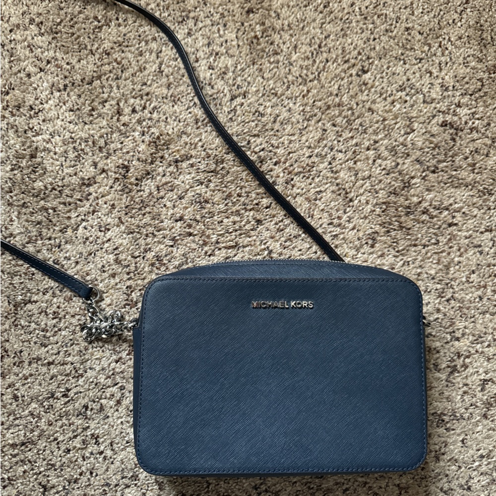 Michael Kors Dark Blue Belt Bag